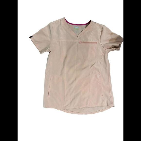 Scrubstar Women's Stretch V-Neck Tuck-In Scrub Top Shirt Size Xs - Picture 1 of 3